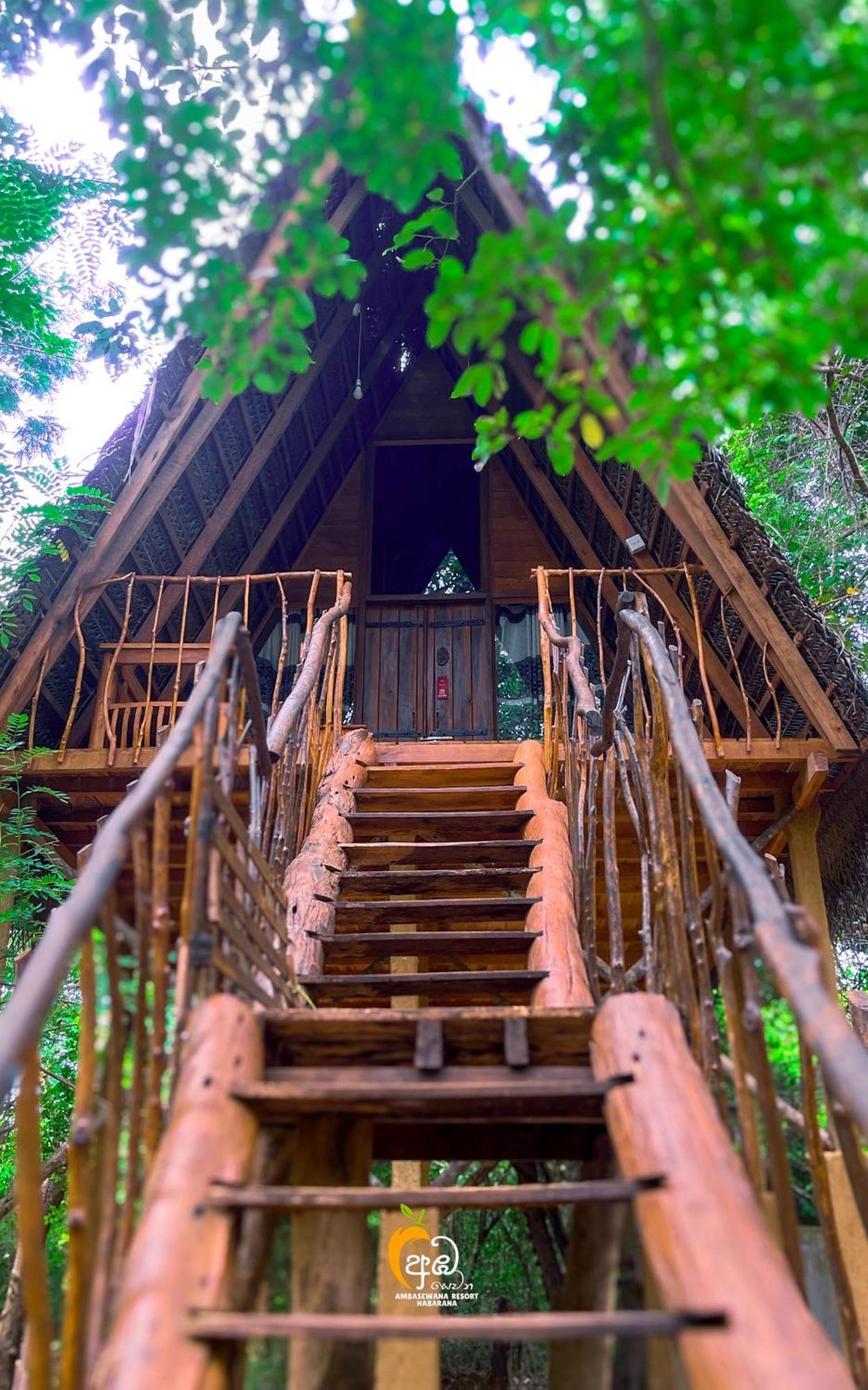 Habarana Tree House Ambasewana Resort Exterior photo