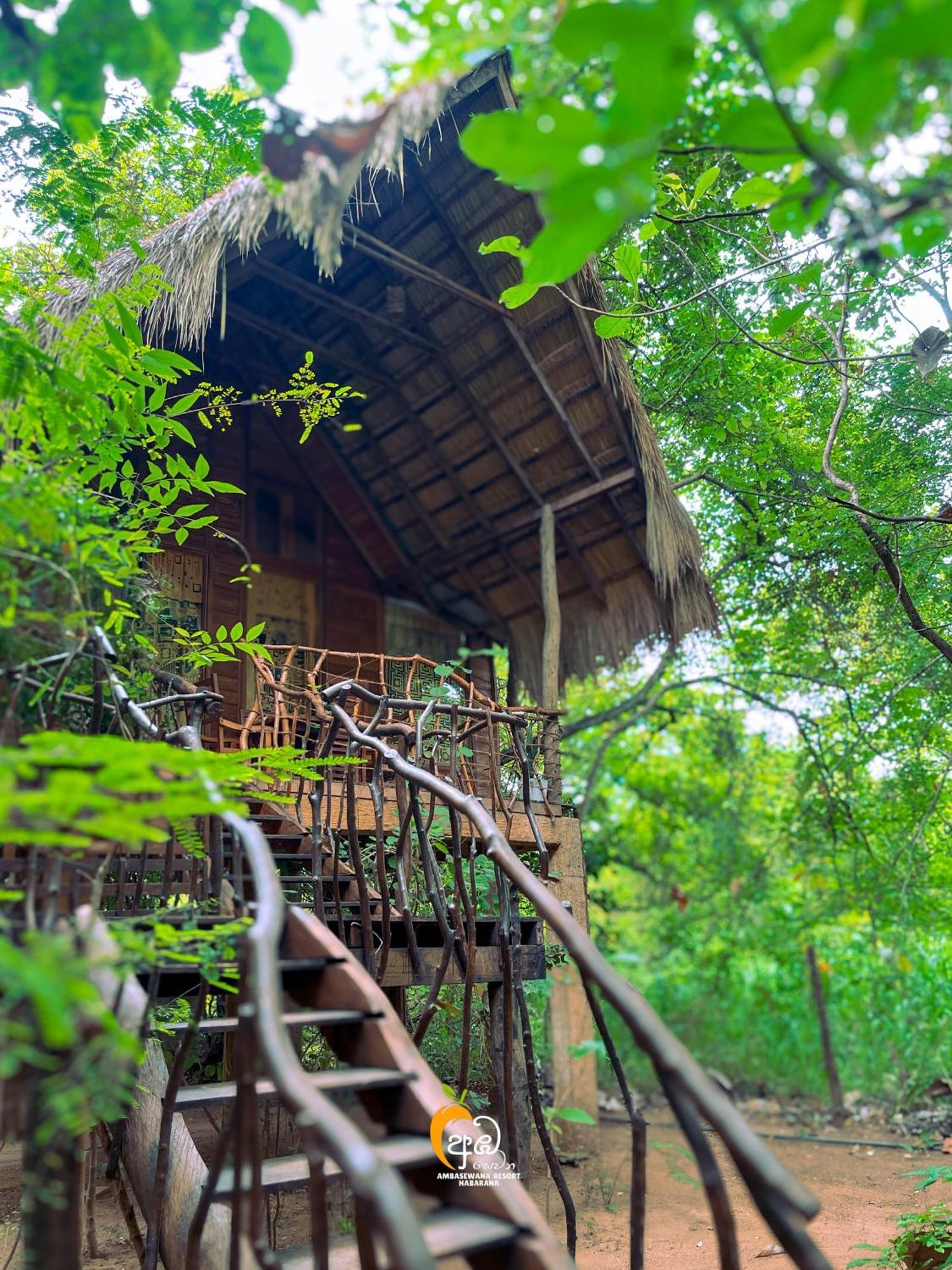 Habarana Tree House Ambasewana Resort Exterior photo